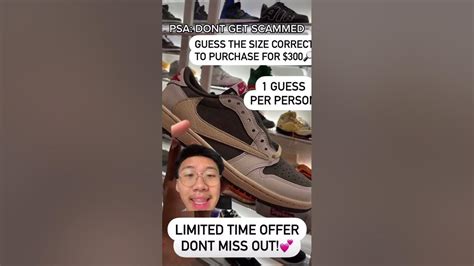 instagram sneaker scam.